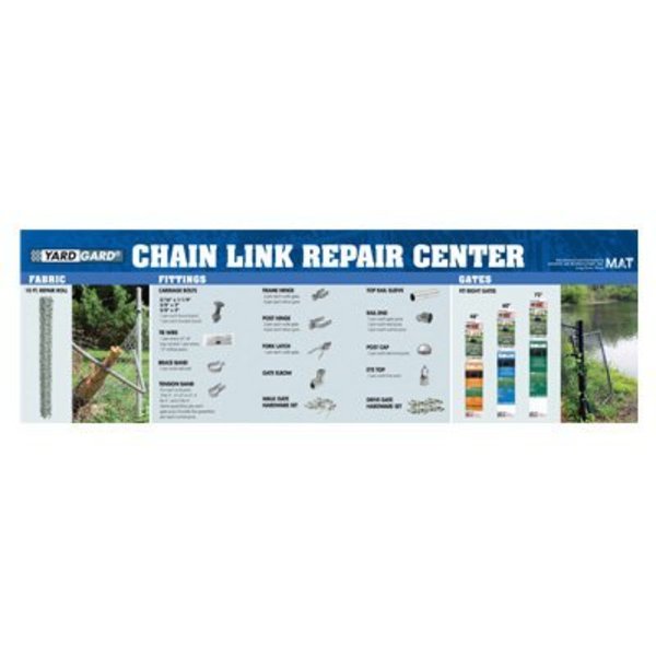 Midwest Air Tech YD Gard Chain Link Sign, 889955CRS 889955CRS